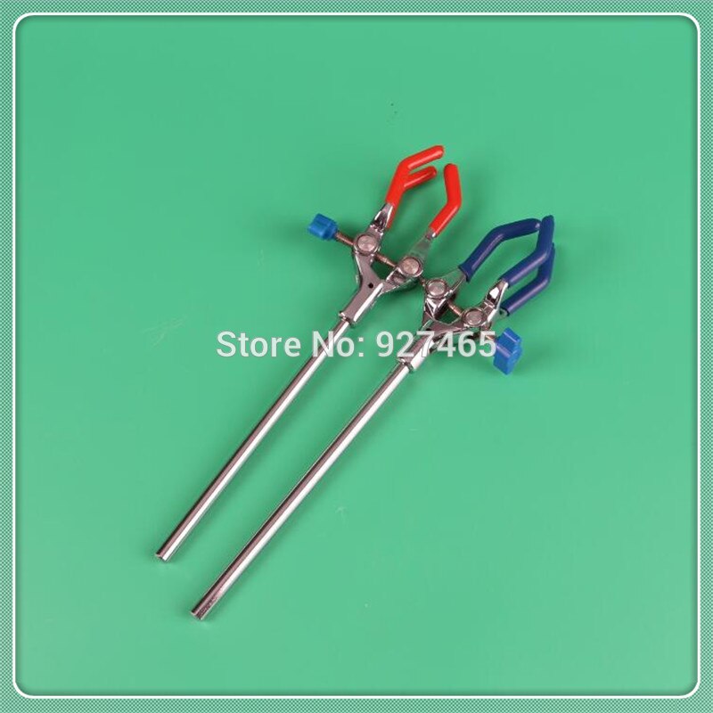 Lab Single Adjustment Three Prong Extension Beaker Flask Clamps