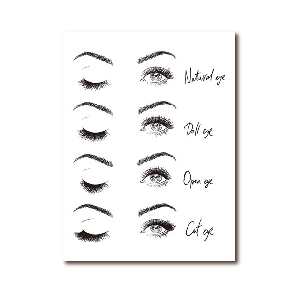 Modern Wall Poster Eyelash Extensions Prints Makeup Wall Art Canvas Painting Picture Nordic Poster Beauty Salon Decor Girls: 42x60 cm No Frame