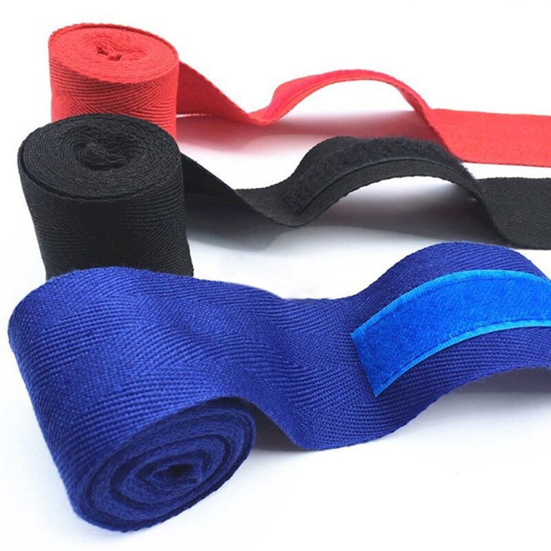 Boxning bandage hand wraps 2500 x 50 x 1mm muay thai kickboxning kick boxning män kvinnor boxare taekwondo sportbandage