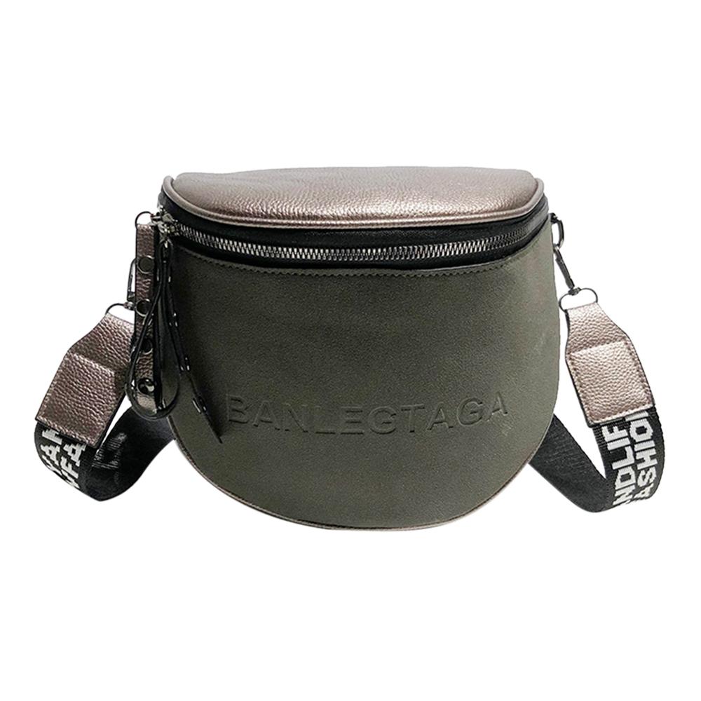Weibliche Lässig Einfarbig Schulter Messenger Handtaschen Frauen Leder Große Kapazität Zipper Umhängetaschen bolsa feminina: Style B Grey