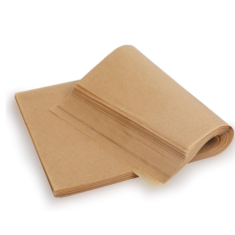 Perkament Papier Voor Het Bakken Koken Grillen Lucht Friteuse Voorgesneden Ongebleekt Bakplaat Bakken Tools & Accessoires