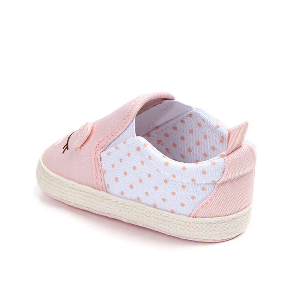 Baby Meisjes Schoenen Voor Pasgeboren Dier Patroon Met Dot Baby Schoenen Lente Herfst Anti-Slip Peuter Leuke Babyschoenen 0-18 Maanden