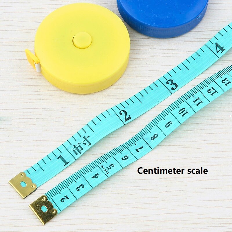 Mesureing Tape Retractable Foot Measure Ruler For Sewing Meter Children's Growth Mini Soft Inch High Precision Double Scale