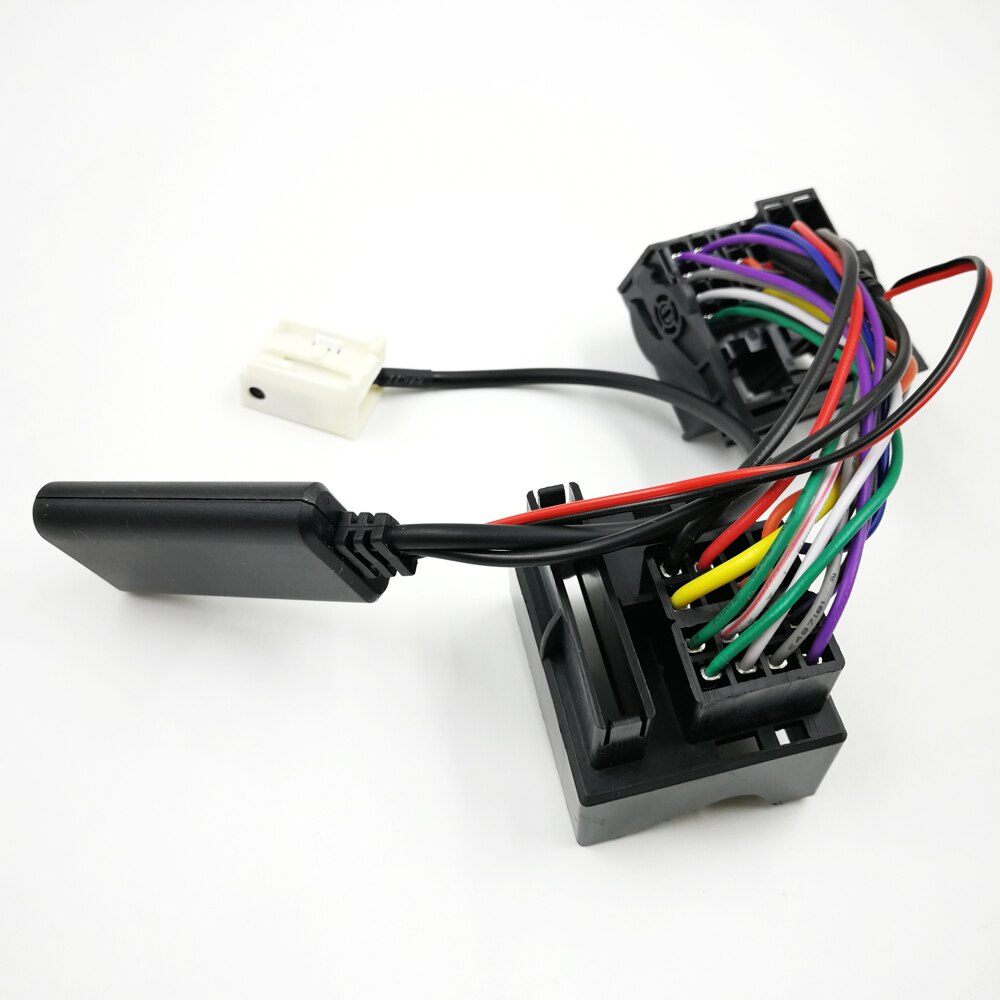 Biurlink RCD310 RNS300 RNS310 RCD510 Bluetooth Musik Harness Adapter Radio Bluetooth 5,0 für Volkswagen: Default Title