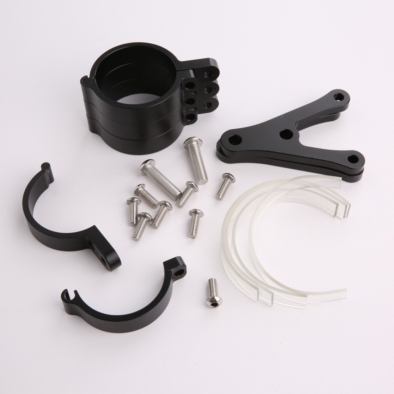 Universal 7-Inch Motorcycle Headlight Mounting Bracket Adjustable Headlight Housing Double Side Bracket for Jeep Wrangler for Ha