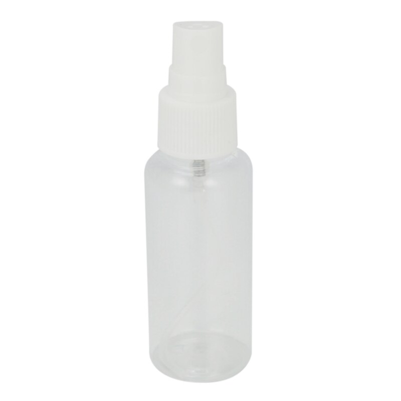 50 Pieces 50Ml Spray Bottles Plastic Empty Refillable Atomiser Transparent Travel Bottle