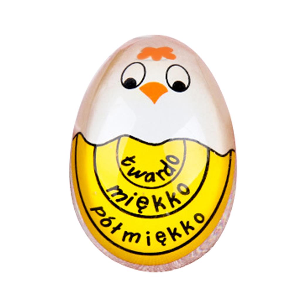Egg Timer Soft Boiled Egg Perfect Color Changing Timer Cooking Kitchen Tool Resin Egg Cooker Observer Hard-boiled Eggs Artifact: Yellow