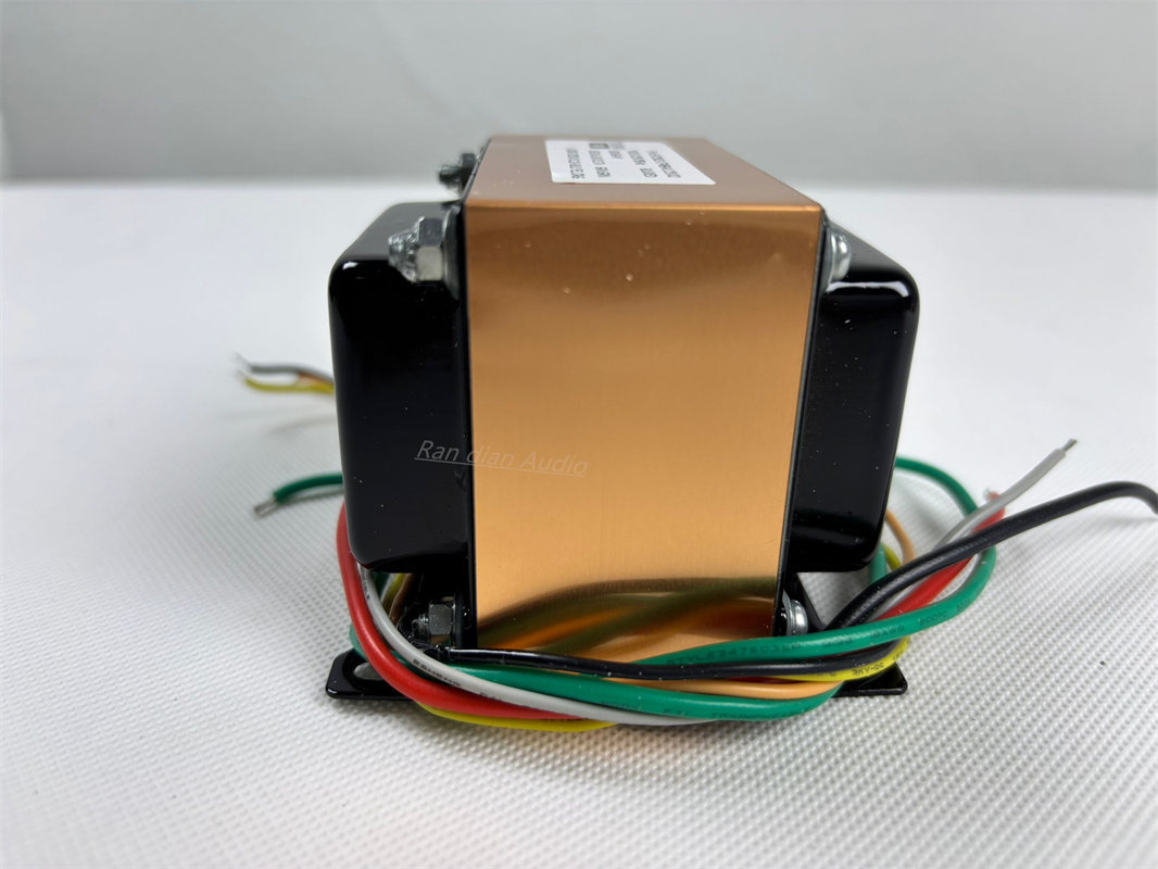 Excellent 50W EI Pure Copper Transformer With Copper Foil Shield For Marantz 7 Tube MM Phono Amplifier 265V+6.3V+12.6V
