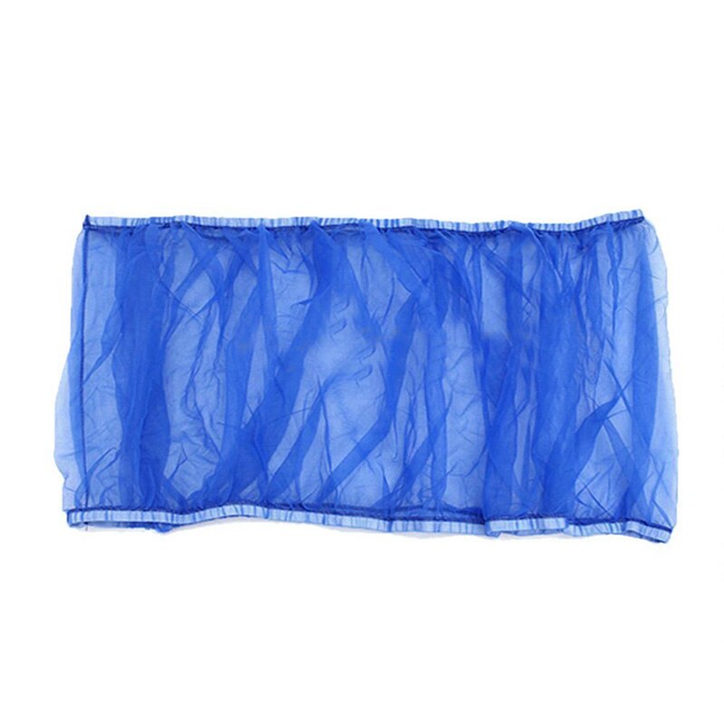 Simple Home Birds Cage Cover Nylon Airy Fabric Mesh Bird Cage Cover Catcher Guard Soft Easy Cleaning Bird Supplies: Blue / M