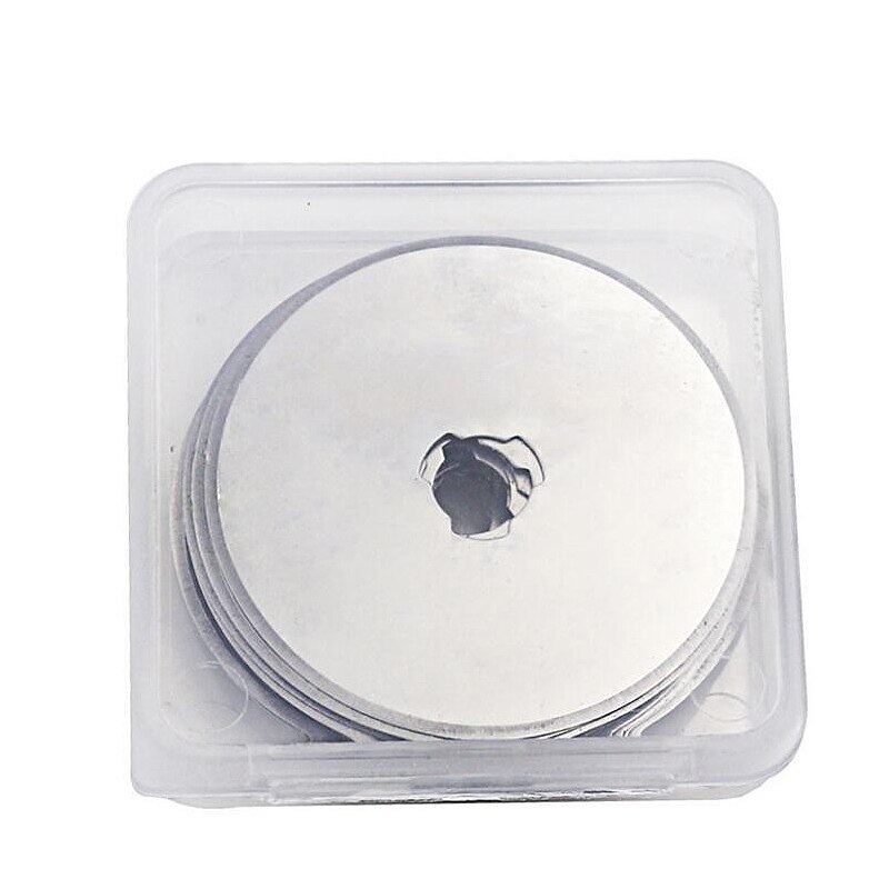 Fast Rotary Cutter Set Blades Quilting Cutting Patchwork Blades Cut Cutting Disc Patchwork Leather Craft Sewing Tool: A 5pcs 45mm Blades