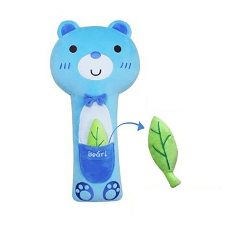 Kind Auto Sitz Kopfstütze Schlaf Unterstützung Kinder Nickerchen Schulter Gürtel Pad Hals Abdeckung Für Kinder Auto Sitz Gürtel Halten kissen: Blau