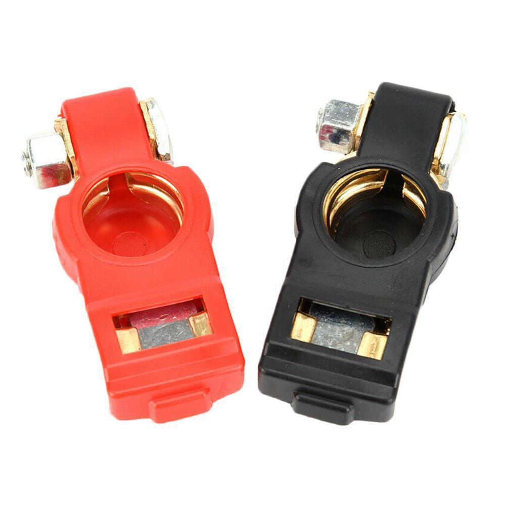 1 Pair Universal Battery Terminal Clamp Clips Connector Collet 12V Release Battery Automobile Accessories Clip Quick Batter Z2H8