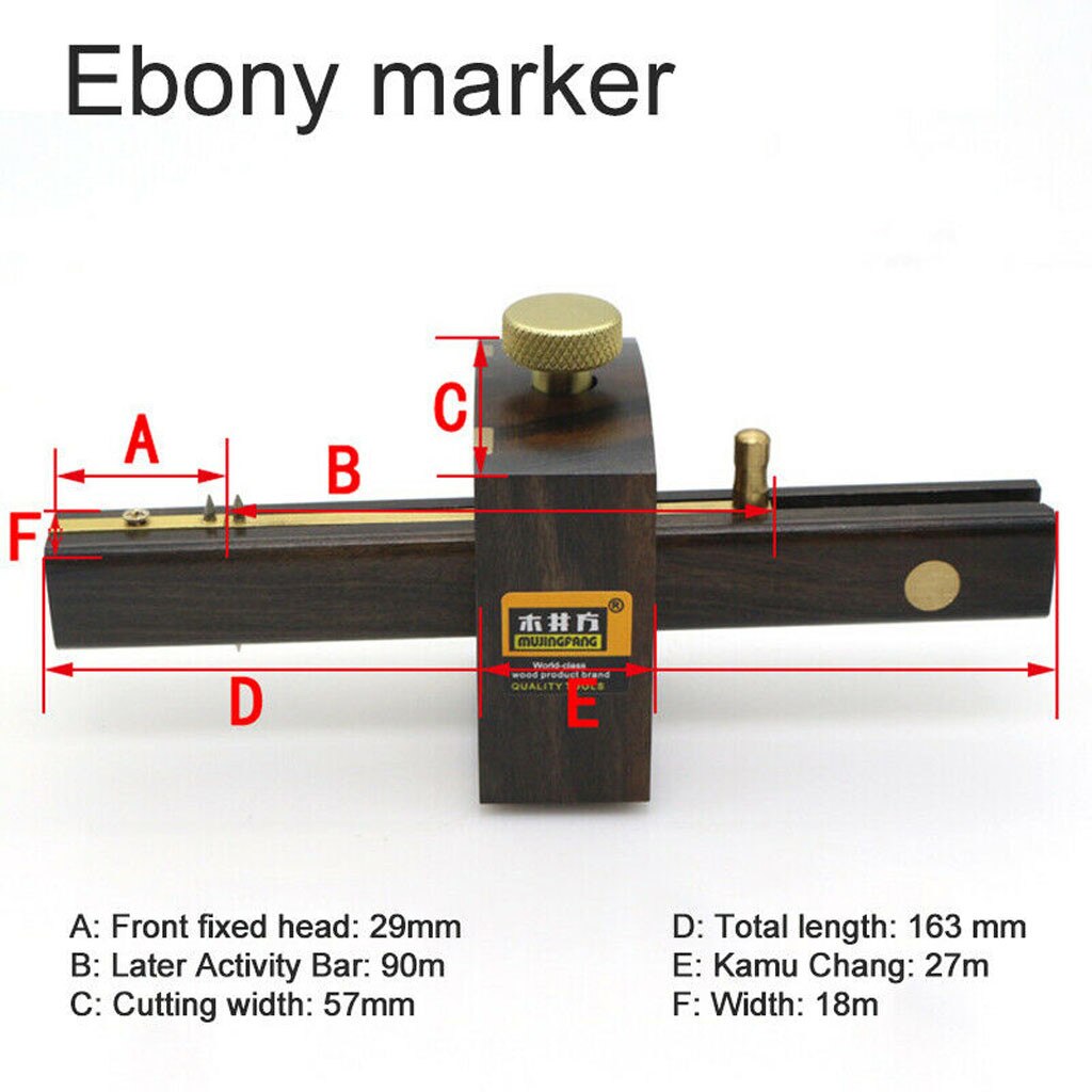 Marking Mortise Gauge Carpentry Scribe Wood Work Scraper Tool Mark Home Improvement Tools