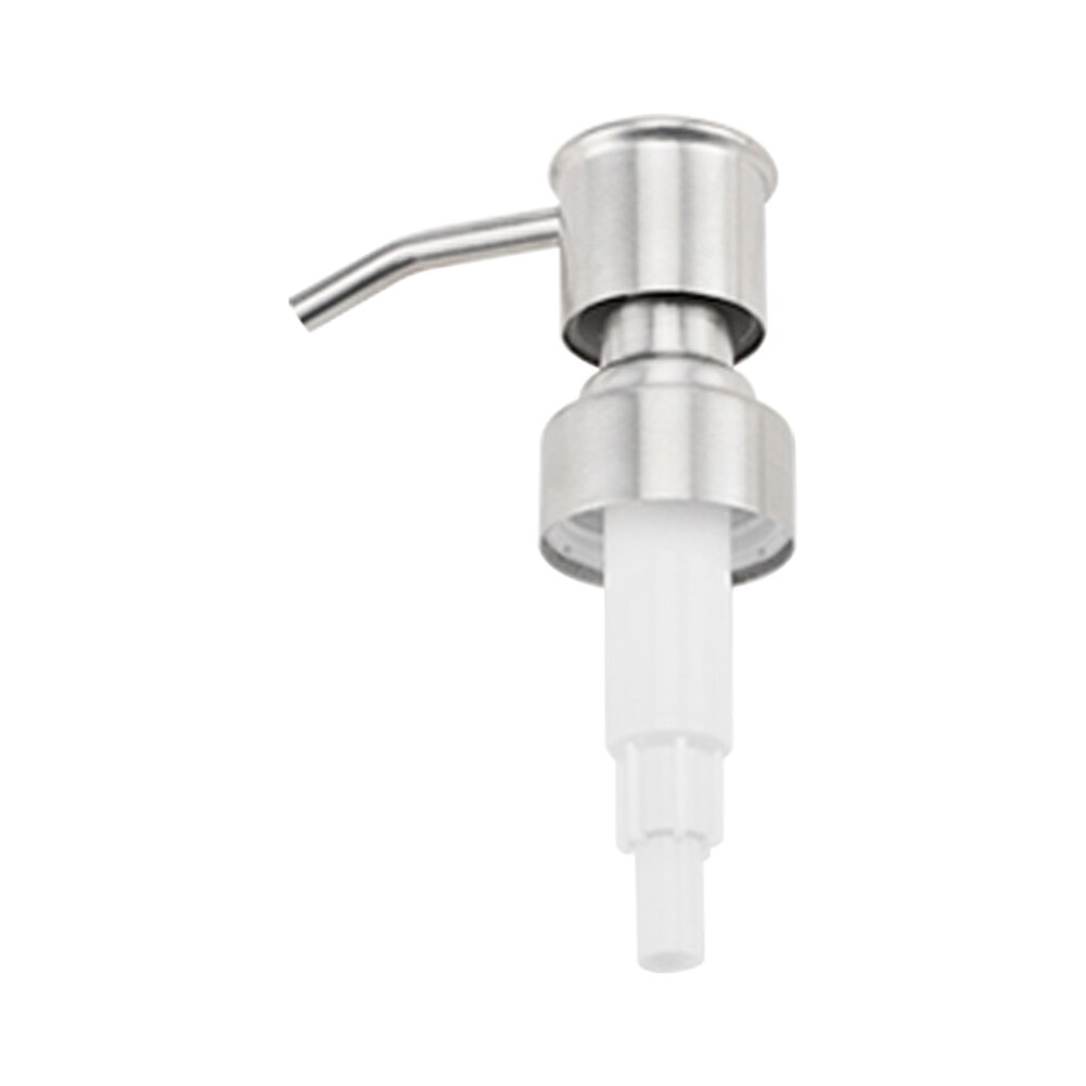 Stainless Steel Soap Liquid Lotion Dispenser Pump Replacement Jar Tube 6 Types: A