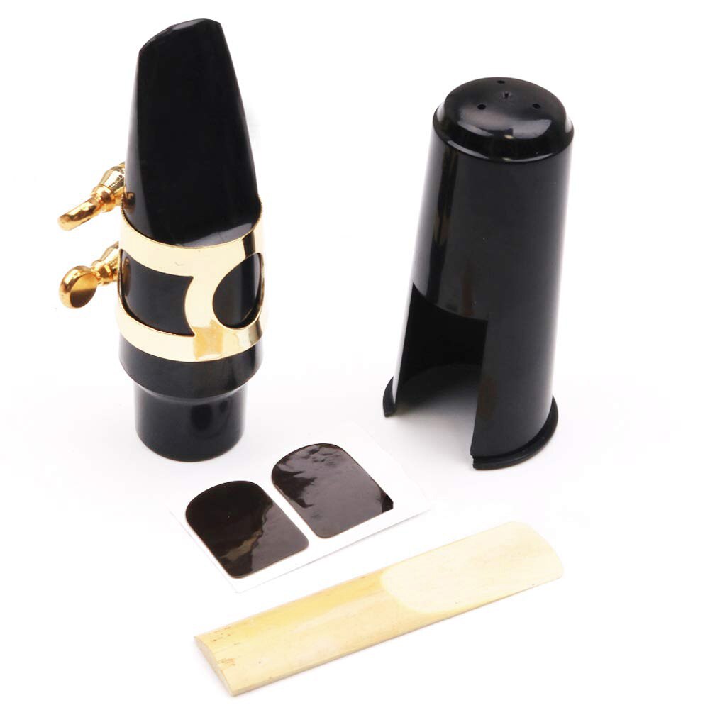 5 Stks/set Alto Sax Saxofoon Mondstuk Cap Gesp Reed Muziekinstrument Deel
