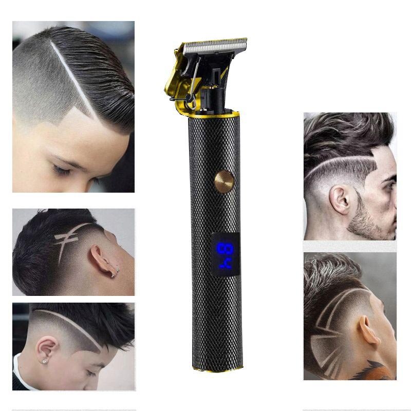 Pro T Outliner Trimmer, Cordless Zero Gapped Trimmer Hair Clipper - Electric T Blade Trimmer