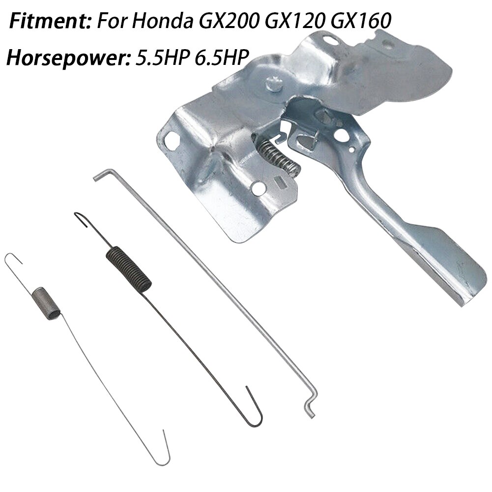 Lawn Mower Engine Replacement Parts 3 Return Spring Throttle Lever Arm Kit Rod Trimmer 5.5HP 6.5HP Control For Honda GX200 GX120