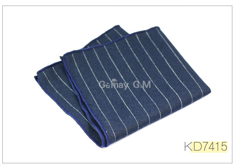 Cotton Mens Pocket Square Adult Plaid Hankerchief Scarves Vintage Hankies Men's Hanky Square Handkerchiefs: KD7415