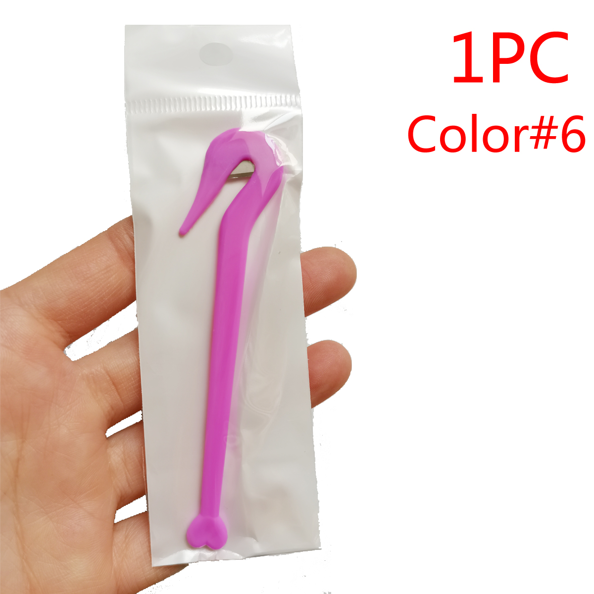 Cortador de goma de bandas para el cabello para niñas, herramienta de corte de bandas para la cabeza, removedor de corbatas, cuchillo de corte, herramienta de peinado de salón, 1 unidad