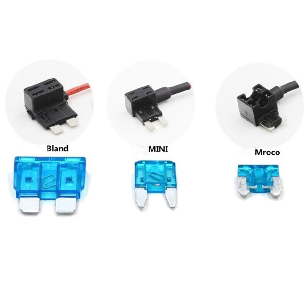 Bilsikringsstik, ikke-destruktiv elektrisk sikring, medium sikring mini  m2