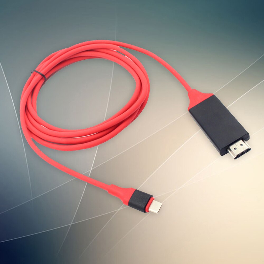 HDMI USB 3.1 Naar HDMI High Speed Kabel Adapter Voor Samsung Galaxy S8 4K Mobiele Computer Kabel