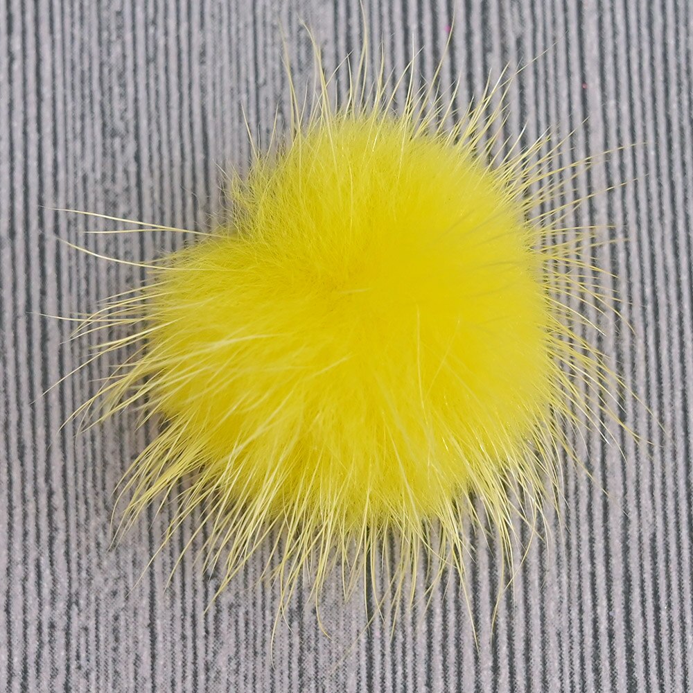Magnetic Pom Pom (14 Colors ) nail charms 5 Pcs POM POMS FOR NAILS Pom-pom nails are the cutest nail art: Yellow