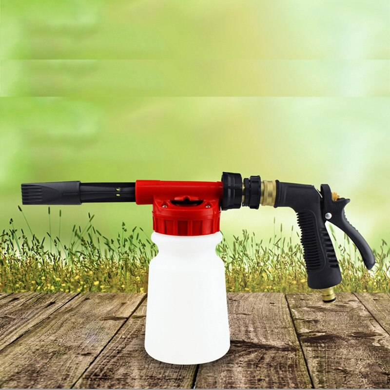 Multifunctionele Water Schuim Pot Nozzle Tuinslang Water Wasstraat Reinigen Water Voor Watering Tuin