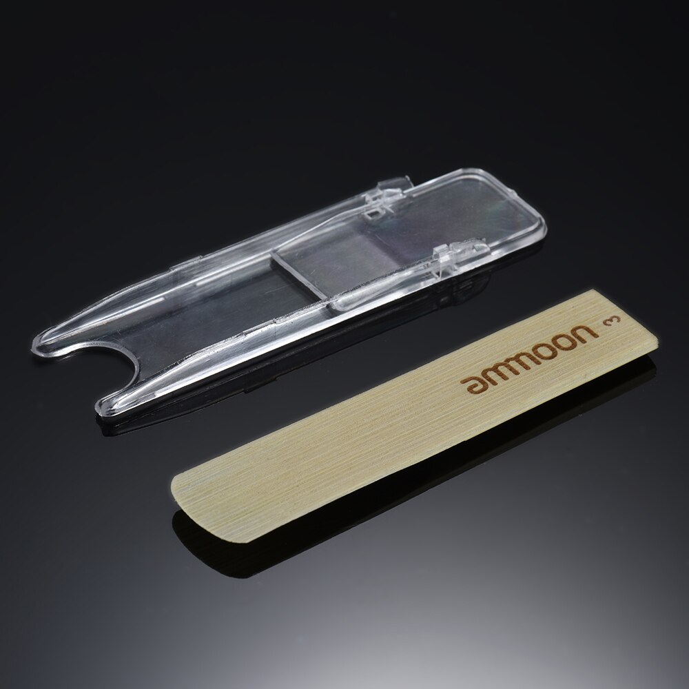 ammoon 10pcs/ Box High Grade Eb Alto Saxophone Sax Bamboo Reeds Strength 2.0/2.5/3.0 in