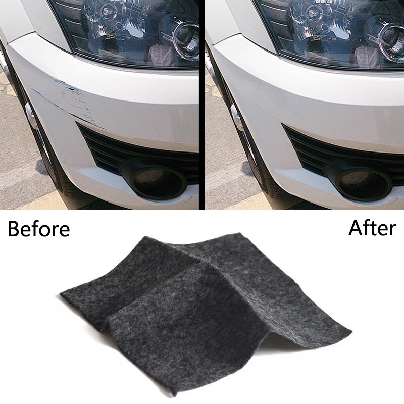 Lavado de coches para arañazos en pintura reparación Nano Rag coches polaco Limpieza de automóviles arañazos removedor Auto Fix Clear Scuffs para la superficie del coche