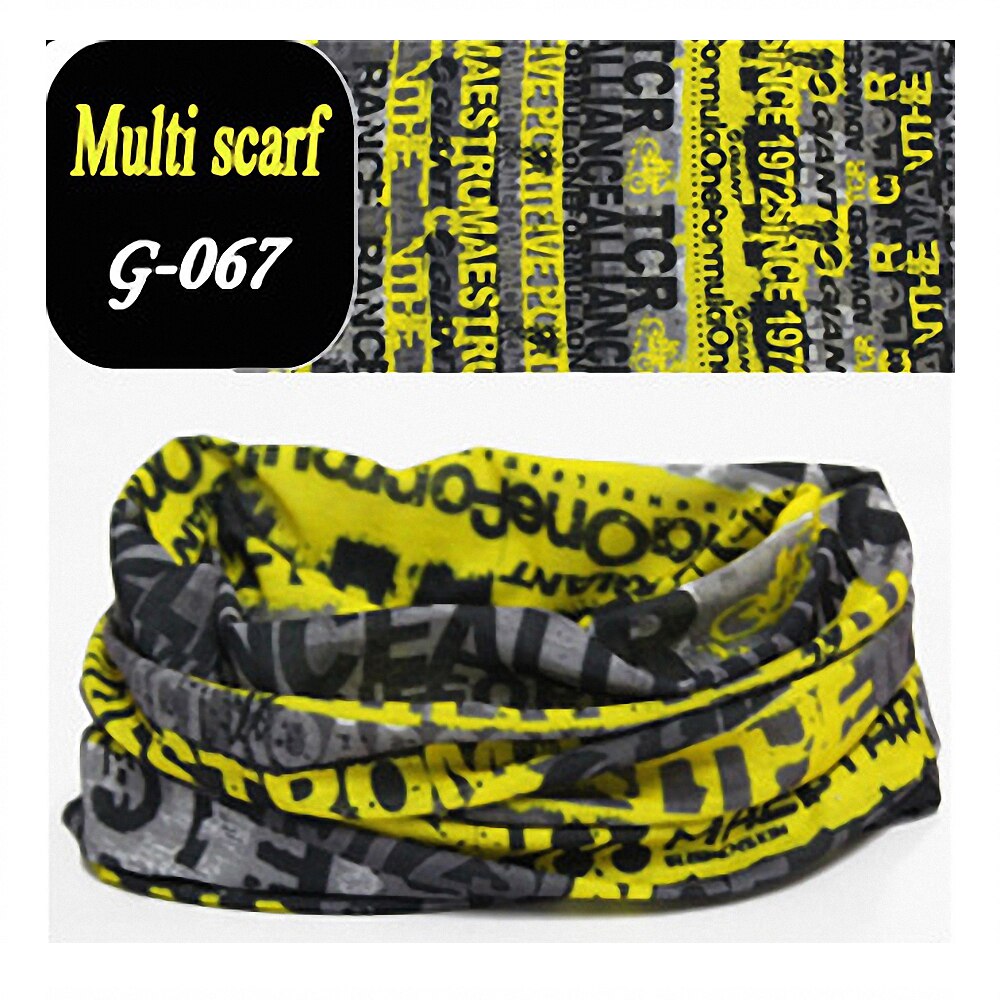 Unisex huvud ansikte hals damask tub bandana halsduk män dam dammtät utomhus solskydd krage huvudbonader sporttillbehör: 67