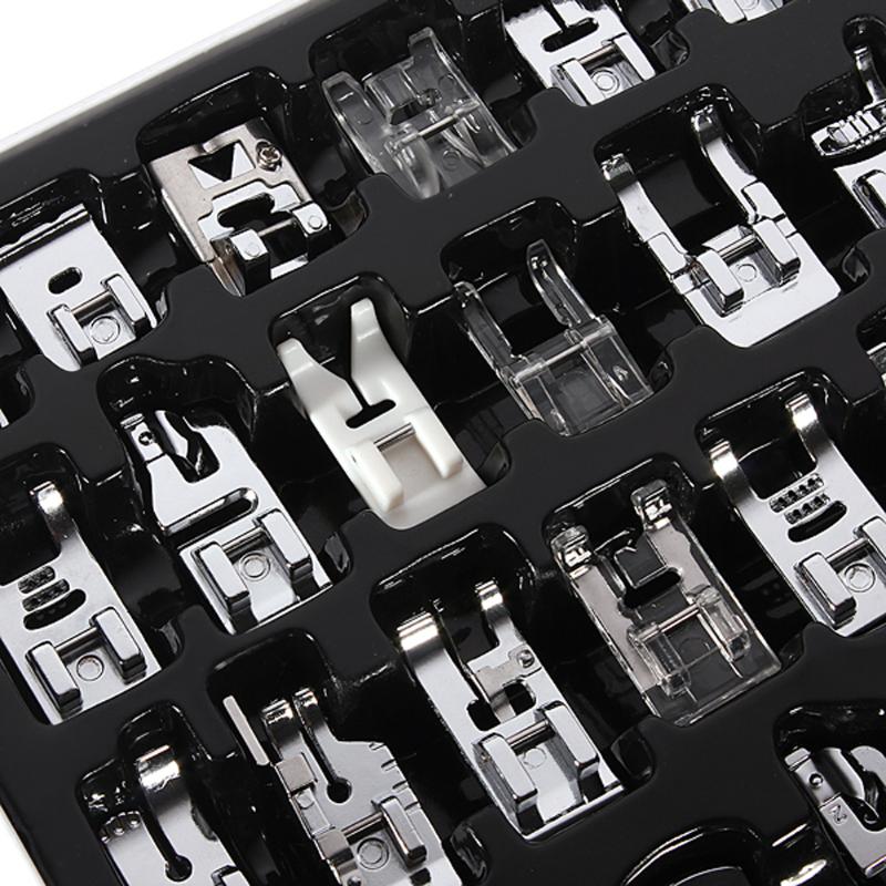 32 PCS Domestic Sewing tools Machine Foot Feet Snap On For Brother Singer Set Presser Foot Singer Useful Sewing Props