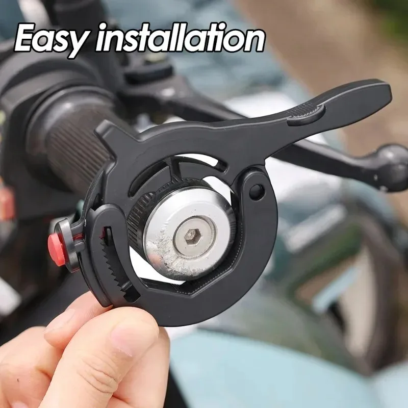1pcs Motorcycle Throttle Lock Assist Handlebar Universal Cruise Control Assist Retainer Grip Throttle Control Safe Flexible