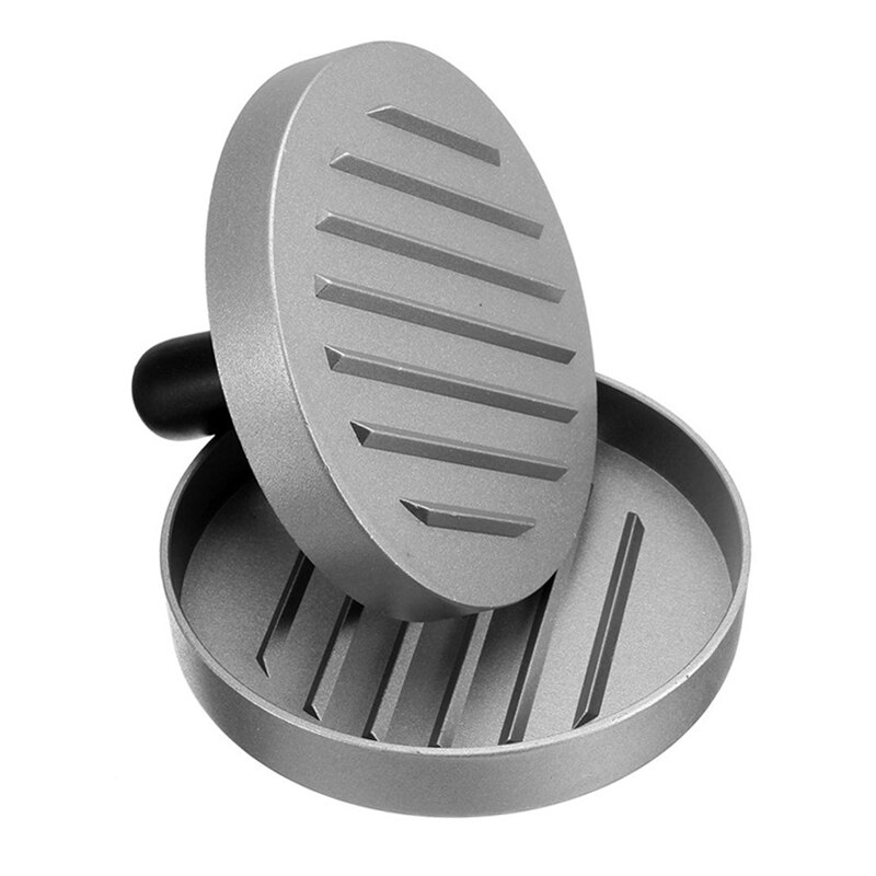 Hamburger Druk Patty Maker Ronde Vorm Burger Druk Aluminium Vlees Rundvlees Hamburger Maker Mold Keuken Koken Gereedschap Bbq Accessoires