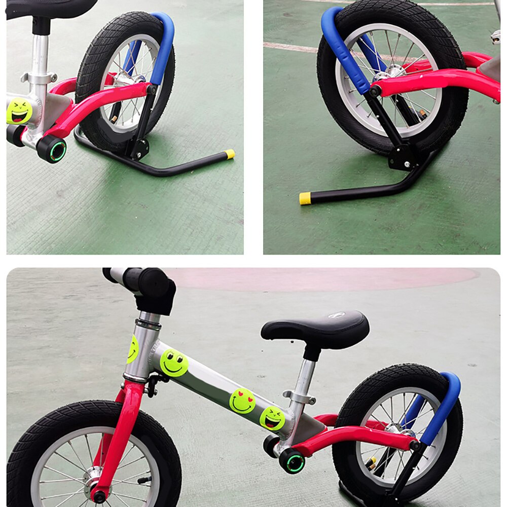 Bike Storage Children Balance Car Parking Stand Push Bicycle Accessories For 10-14 Inch Wheel Floor Parking Stand Toddler Push