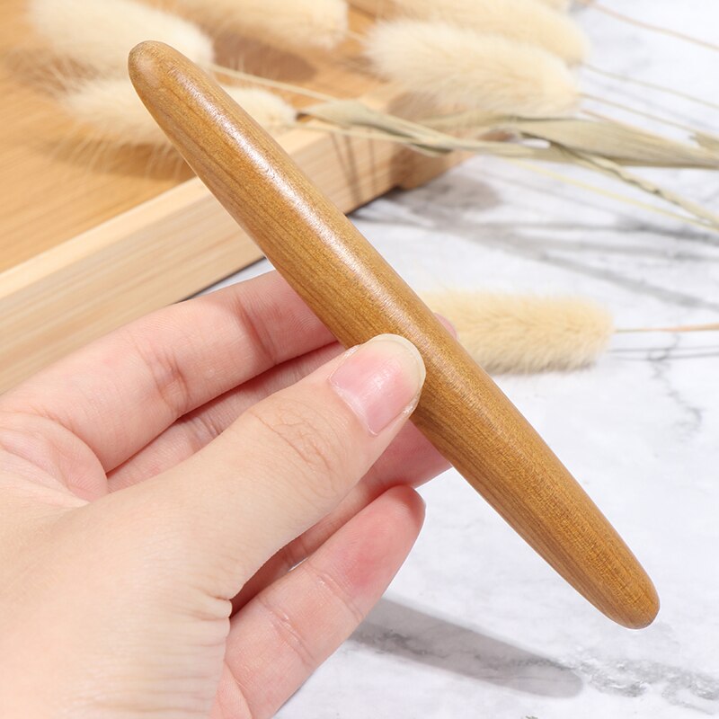 Tissu profond Fascia Point de déclenchement libération auto pied corps Massage outils longue en bois Spa Muscle rouleau bâton Cellulite Blaster