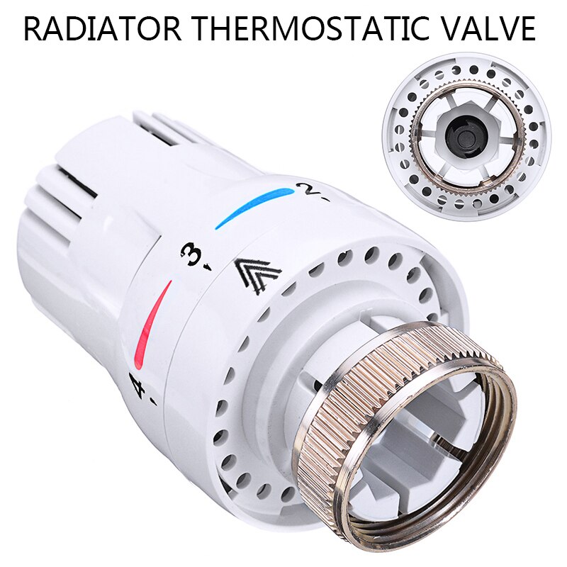 Heating System Valve Parts Thermostatic Radiator Head Pneumatic Temperature Control Valves Remote Controller Actuator