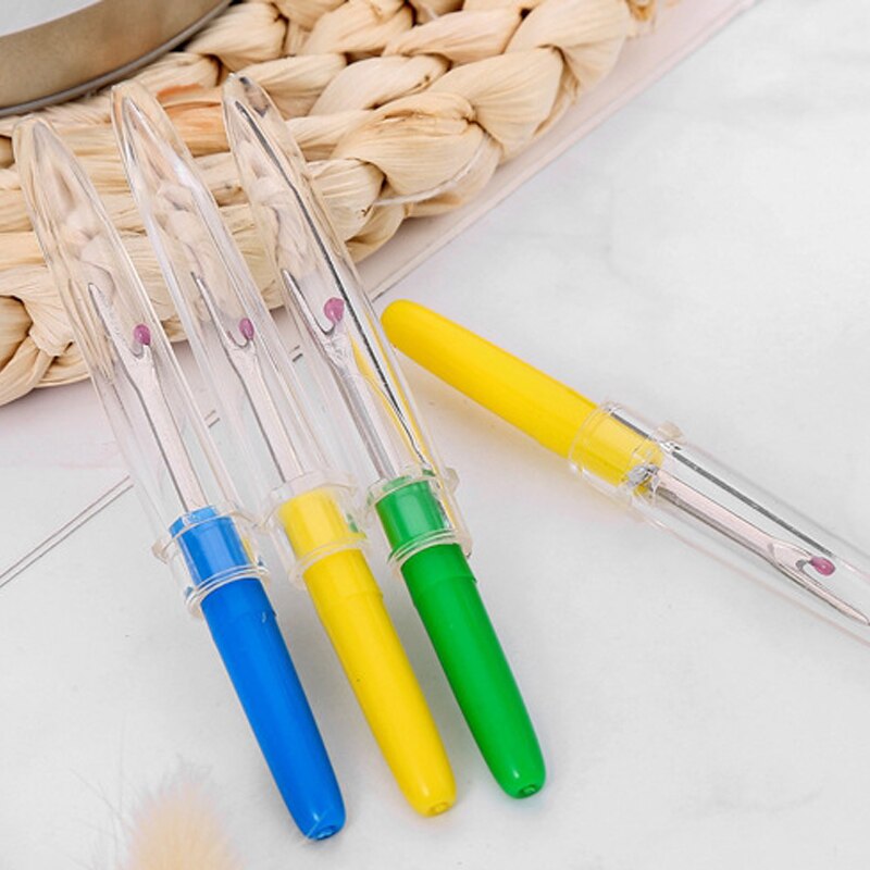 Sharp Stitches Removed Tool Safe Plastic Handle Craft Thread Cutter Seam Ripper Cross Stitch Sewing Tools
