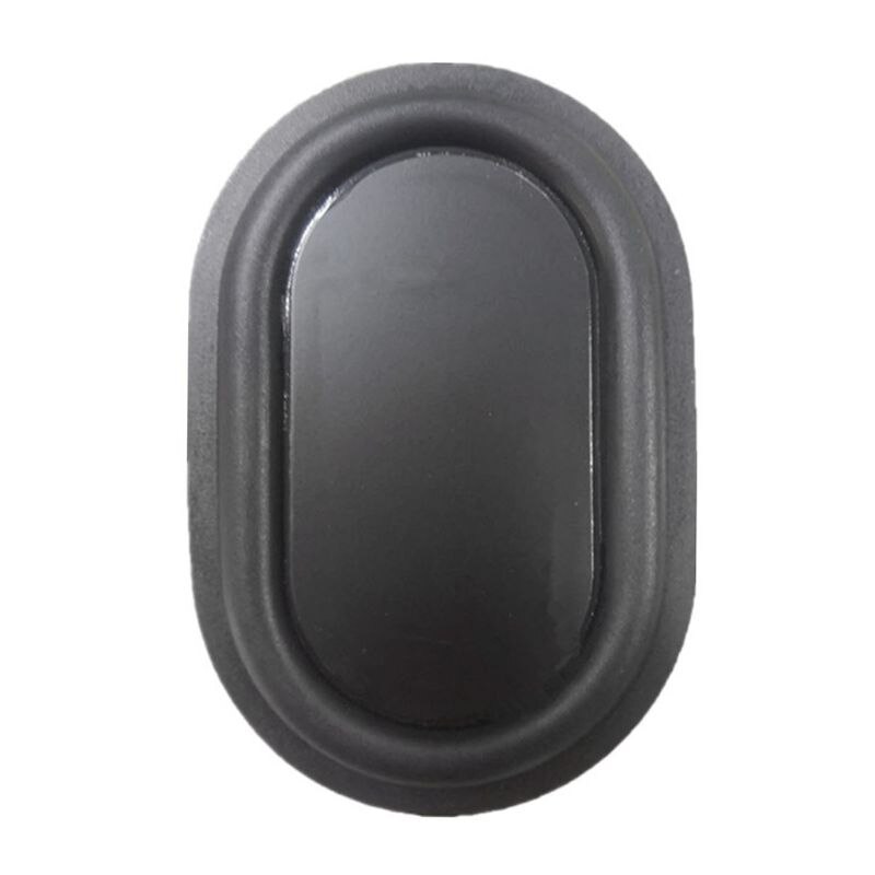 2PCS Oval Shape Bass Diaphragm Rubber DIY Speaker Plate Passive Radiator Auxiliary Bass Vibration Plates 2040-6090