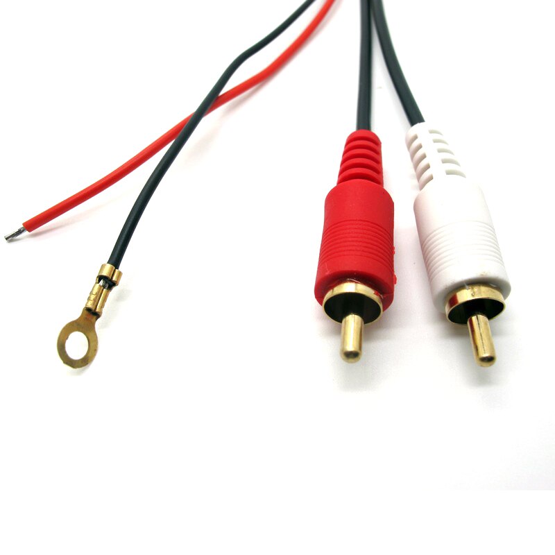 Universal bluetooth aux modtager modul 2 rca kabel adapter bilradio stereo trådløs o input musikafspilning til lastbil auto