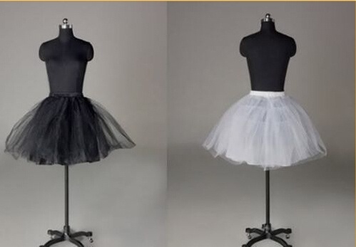 Vestido de novia de tul bajo falda aro Online talla única