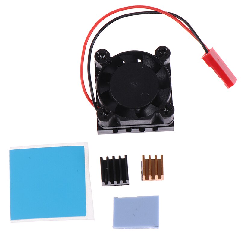 Universele Ventilator Cooler Module Plein Koelventilator Met Heatsink Cooler Kit Koper Aluminium Cooling Pad Voor Raspberry Pi 4 /3/2