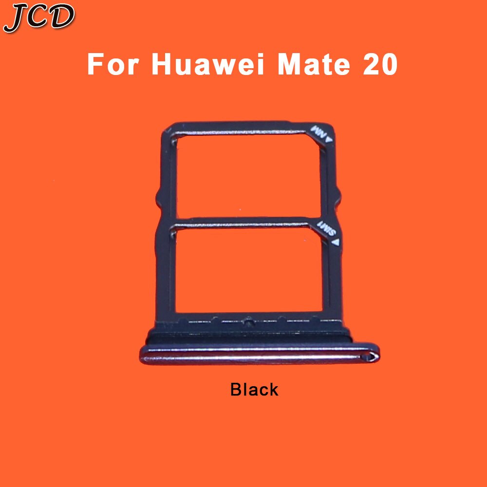 JCD Für huawei Kamerad20 Kamerad 20 lite Maimang 7 Mikro Sim Karte Halfter Slot Tablett Ersatz Adapter Gold schwarz blau: Mate 20-schwarz