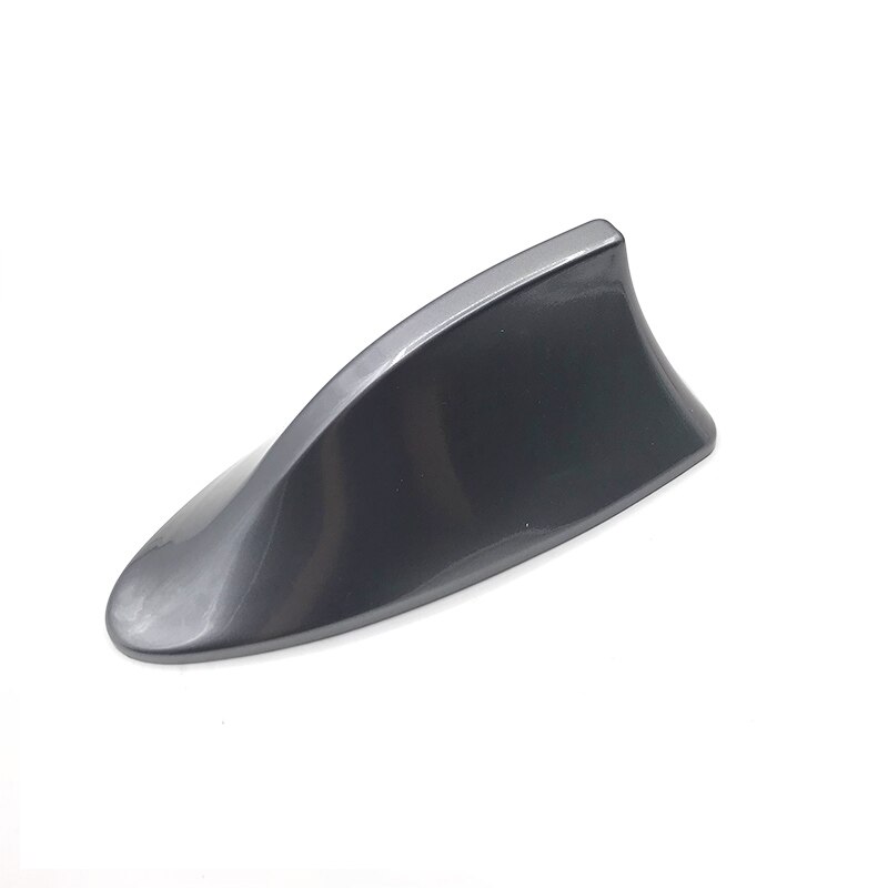 Car Shark Fin Antenna Auto Radio Signal Aerial Roof Antennas for BMW all series 1 2 3 4 5 6 7 X E F-series E46 E90 F09: gray