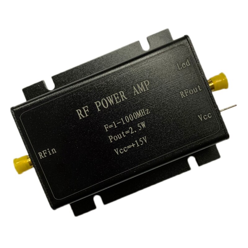 1-1000MHz 2,5 W HF VHF UHF FM Transmitter RF Power Verstärker AMP für Ham Radio