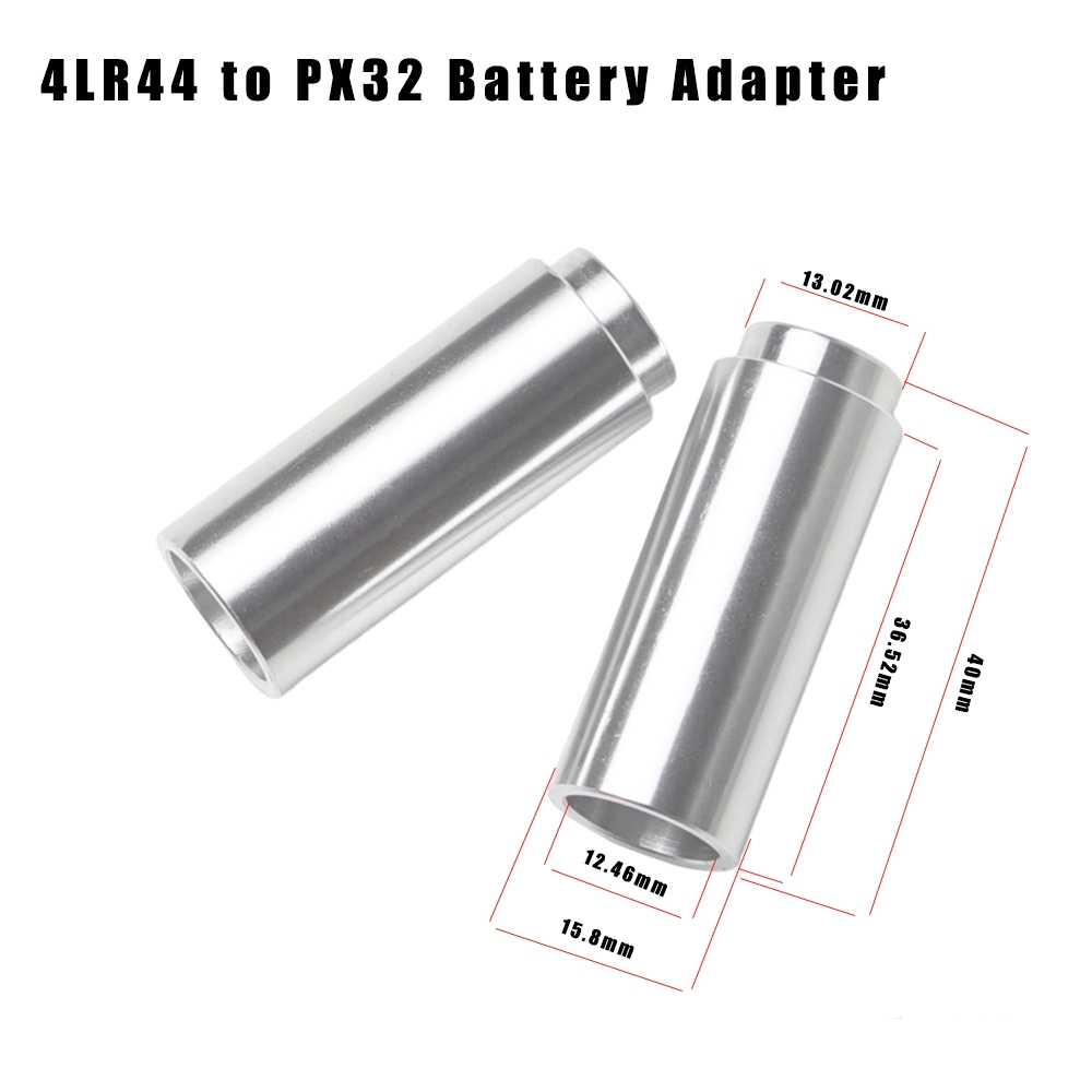 Adaptador de batería para cámara de película, medidor de exposición MR-9 PX625, accesorios para cámara, 2 uds.: Castaño