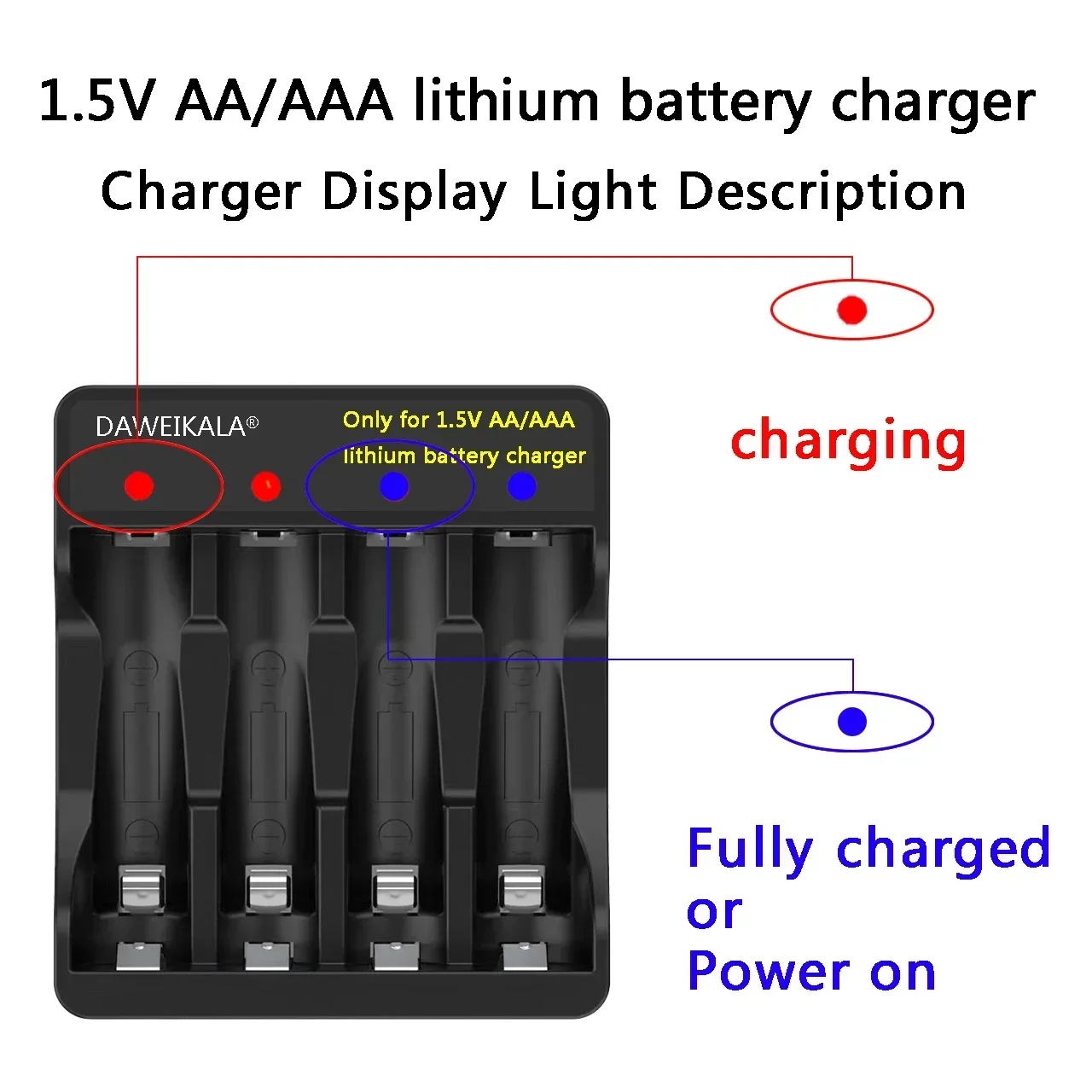 Pilas AA recargables de iones de litio de alta capacidad, pilas AA de 1,5 V, 3500mWh para juguetes de Control remoto, carga rápida ligera
