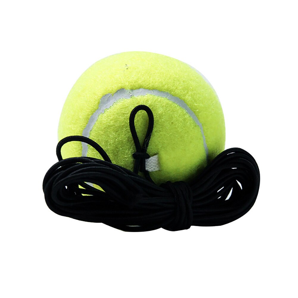 Tennis trening partner rebound treningsball med 3.8m elastiske tau gummiball for nybegynnere