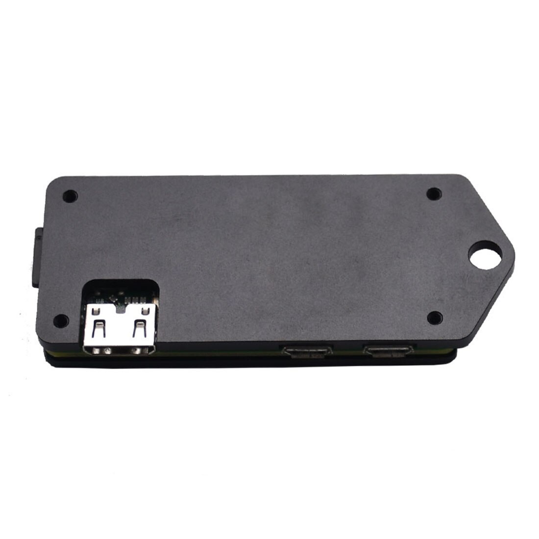 Modiker 1Pc ultradunne ZV2 CNC Aluminium Beschermhoes met Schroevendraaier voor Raspberry Pi Zero/W -zwart