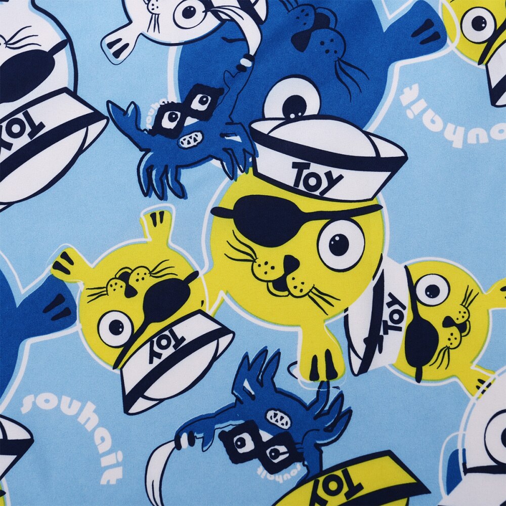 1Pc Haar Knippen Cape Cartoon Patroon Schort Haar Styling Cape Kapsalon Kleding Kappers Supply Voor Kinderen Kat