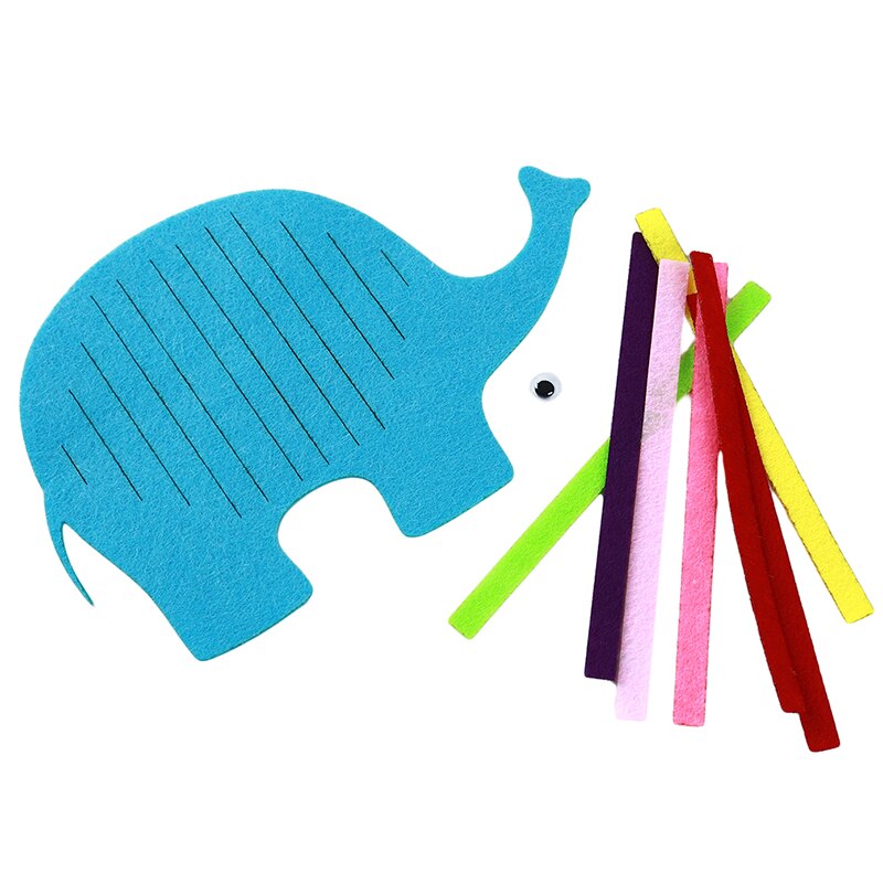 À la main enfants Non tissé pince enfants étude jouets bricolage feutre tissu artisanat maternelle enseignement précoce